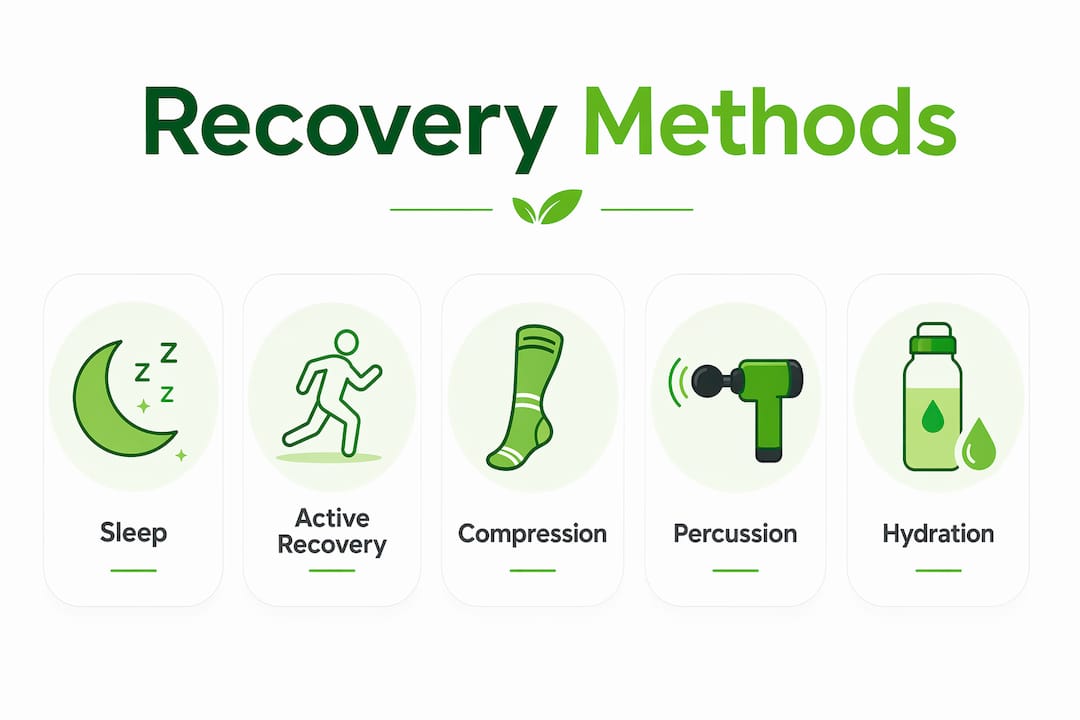 Infographic ranking recovery methods by evidence
