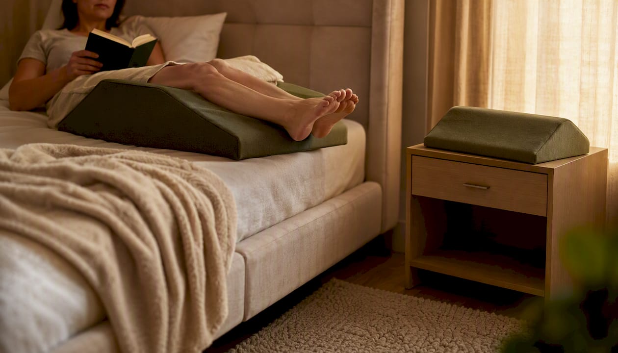 Two knee elevation stations in home