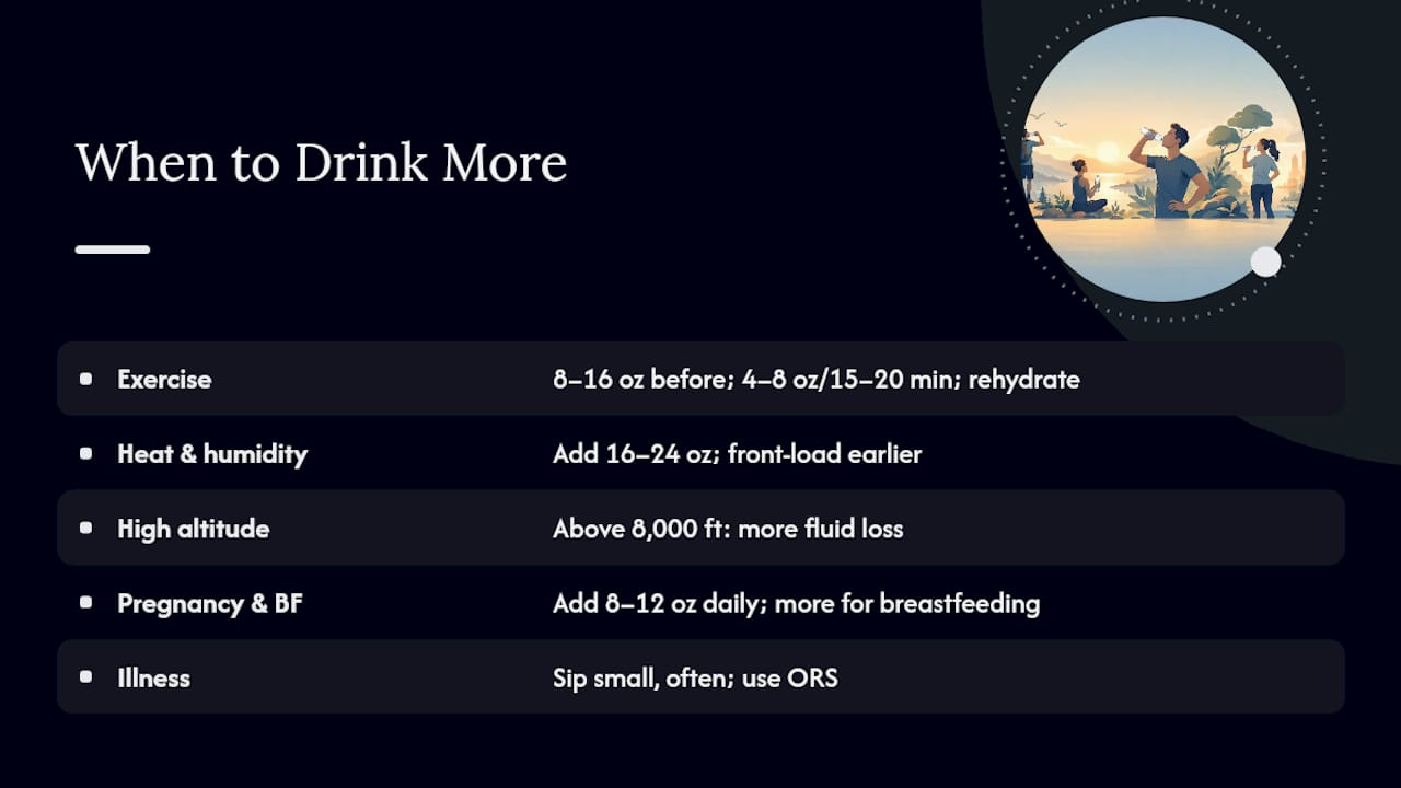 When Should You Drink More Than Usual? — overview diagram