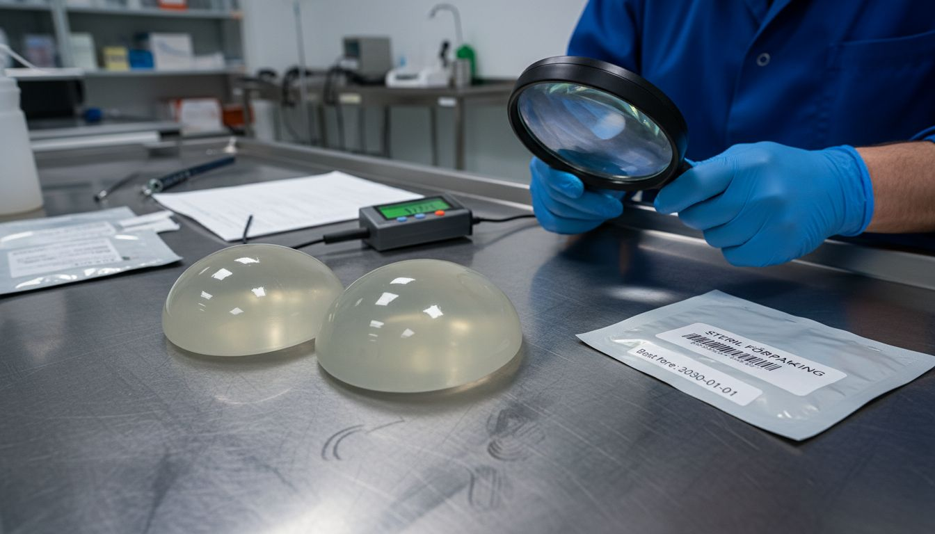 Implantat provas och utvärderas i klinisk miljö