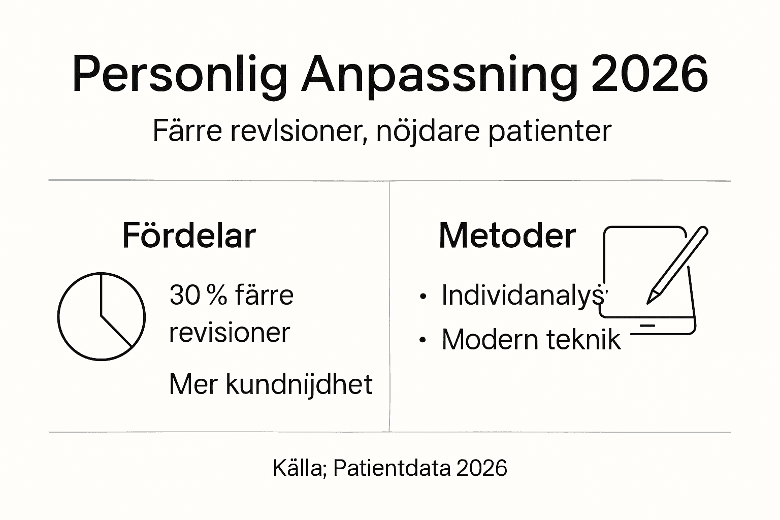 Skräddarsydd infografik som minimerar behovet av omarbetningar
