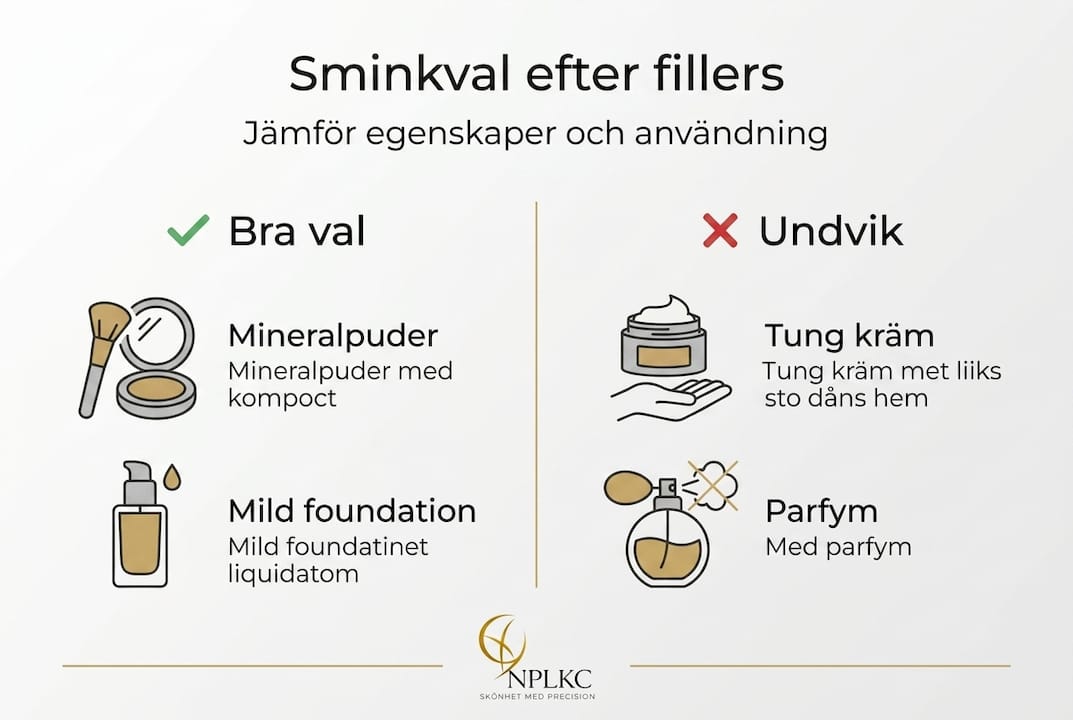 Infografik: Så påverkar fillers dina val av smink