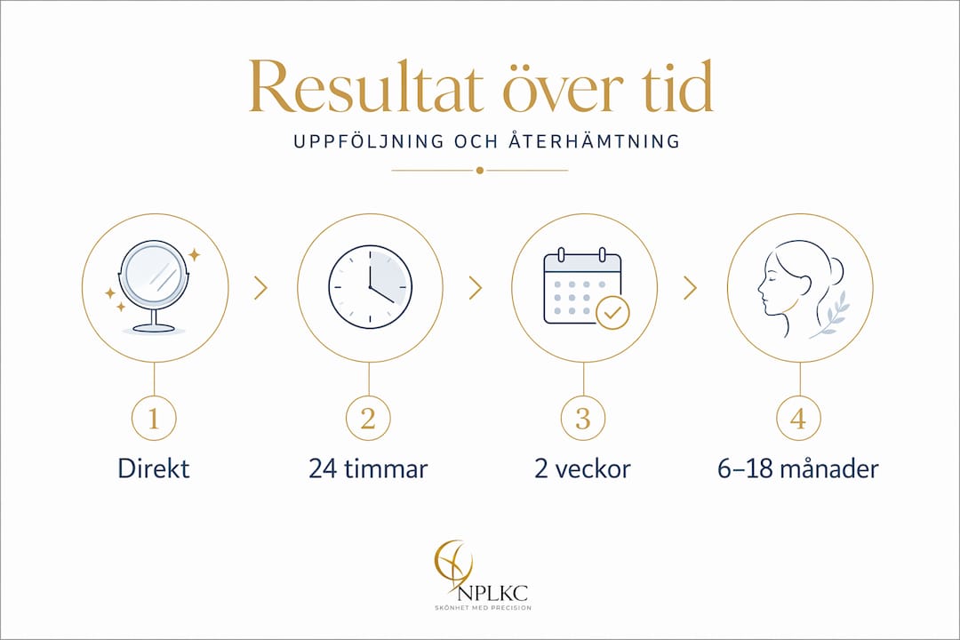 Så följer du upp och ser resultatet av din injektionsbehandling – en översikt över tidslinjen