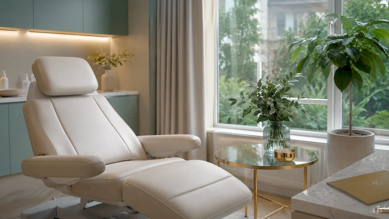 Elegant och exklusiv klinikinredning i hjärtat av Göteborg