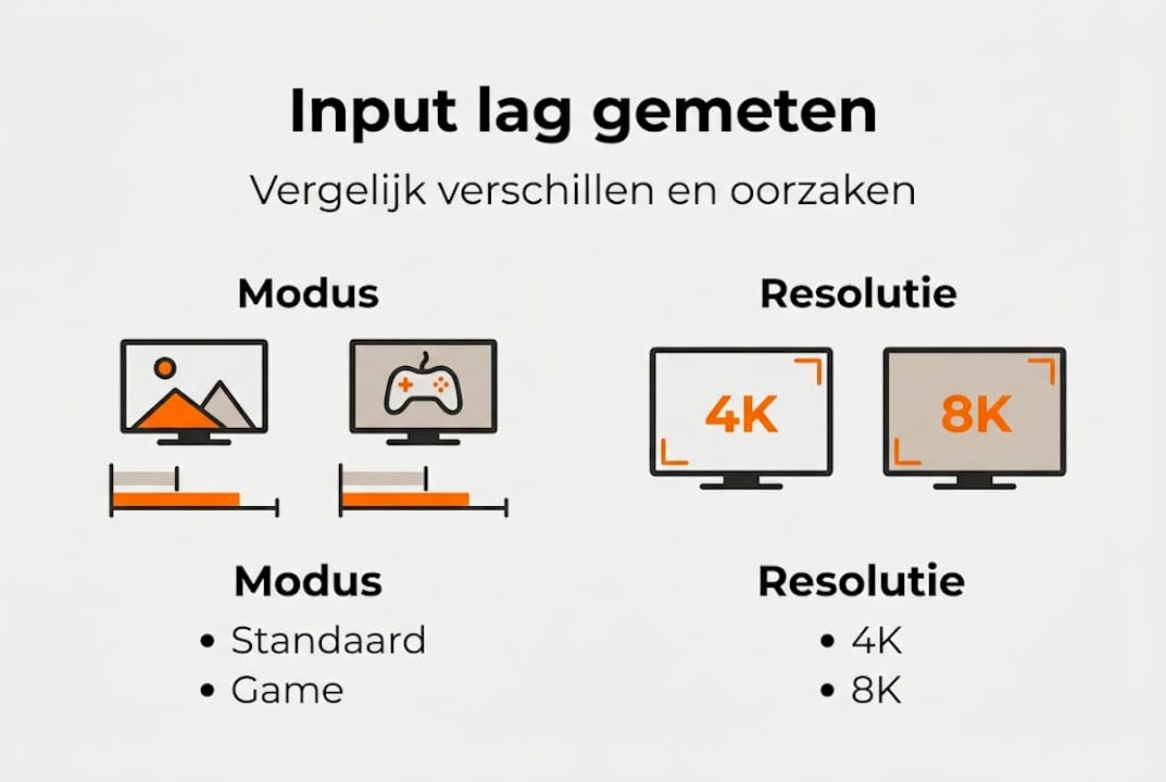 Infographic: zo meet je de input lag van je televisie