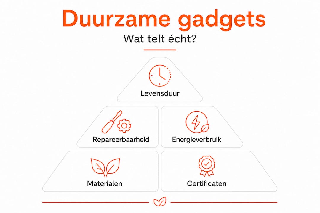 Overzicht: de belangrijkste kenmerken van milieuvriendelijke gadgets in beeld