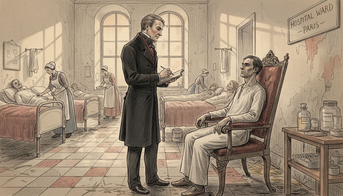 19th century hypnosis session in hospital