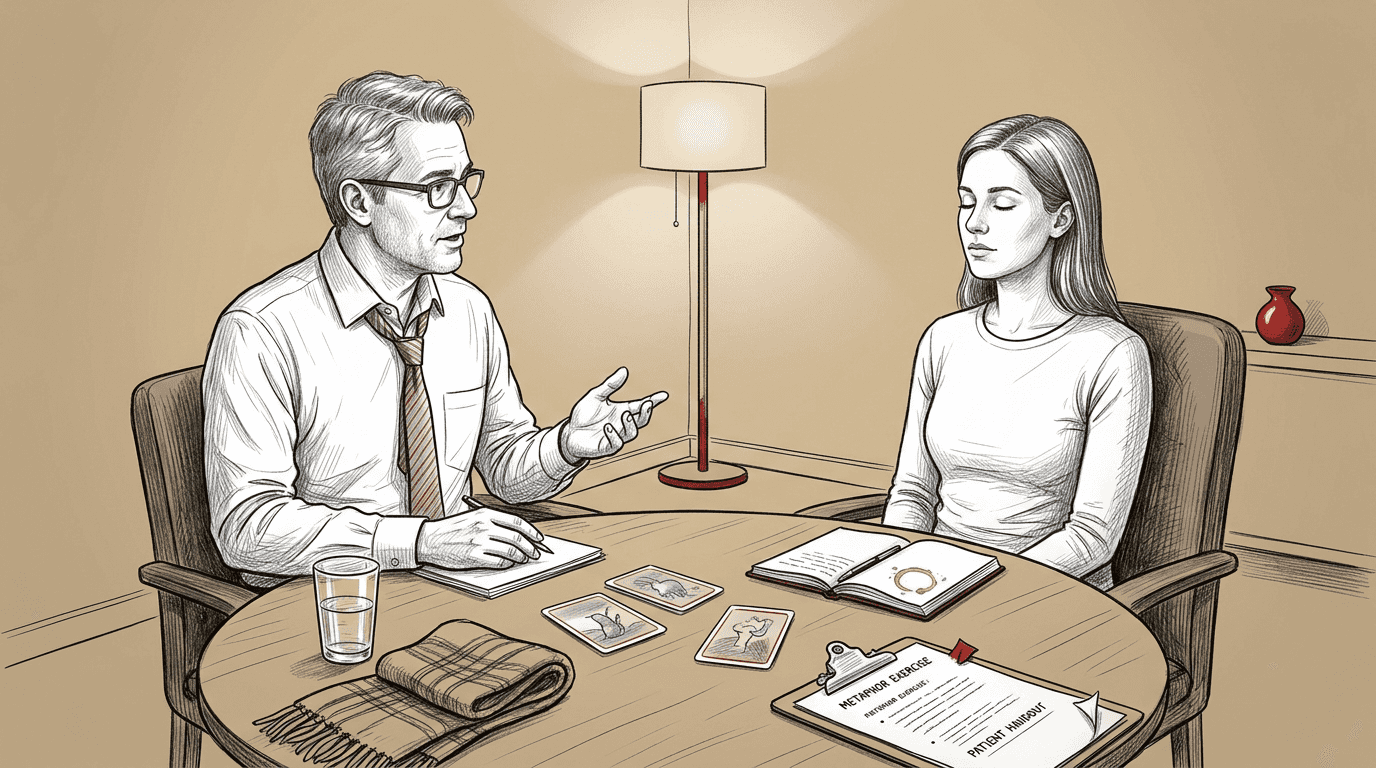 Ericksonian hypnotherapy session in progress