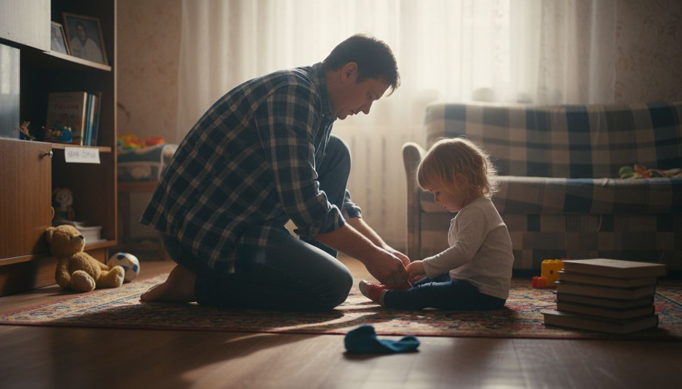 Родитель учит ребенка сопереживать, помогает понимать чувства других и поддерживает дома атмосферу взаимопонимания.