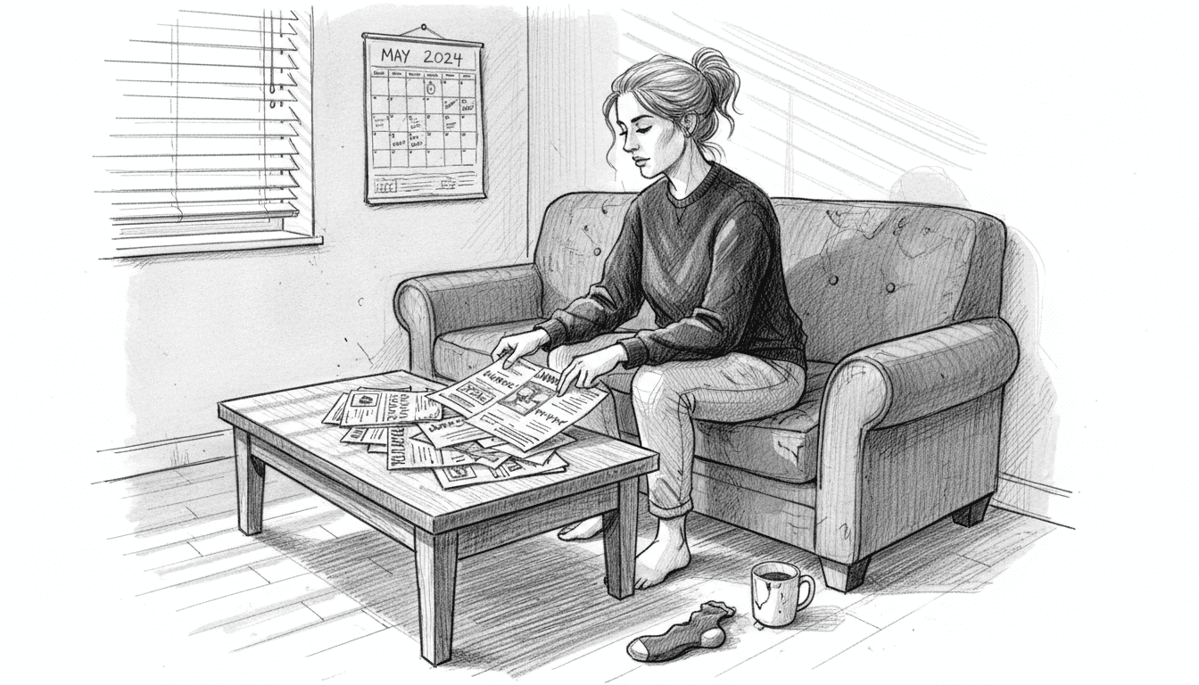 Woman reviewing volunteer opportunities