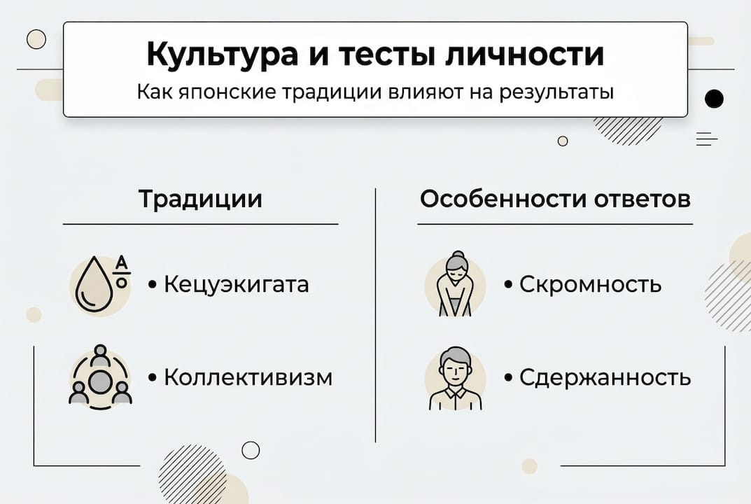 Инфографика: как традиции отражаются на результатах личностных тестов