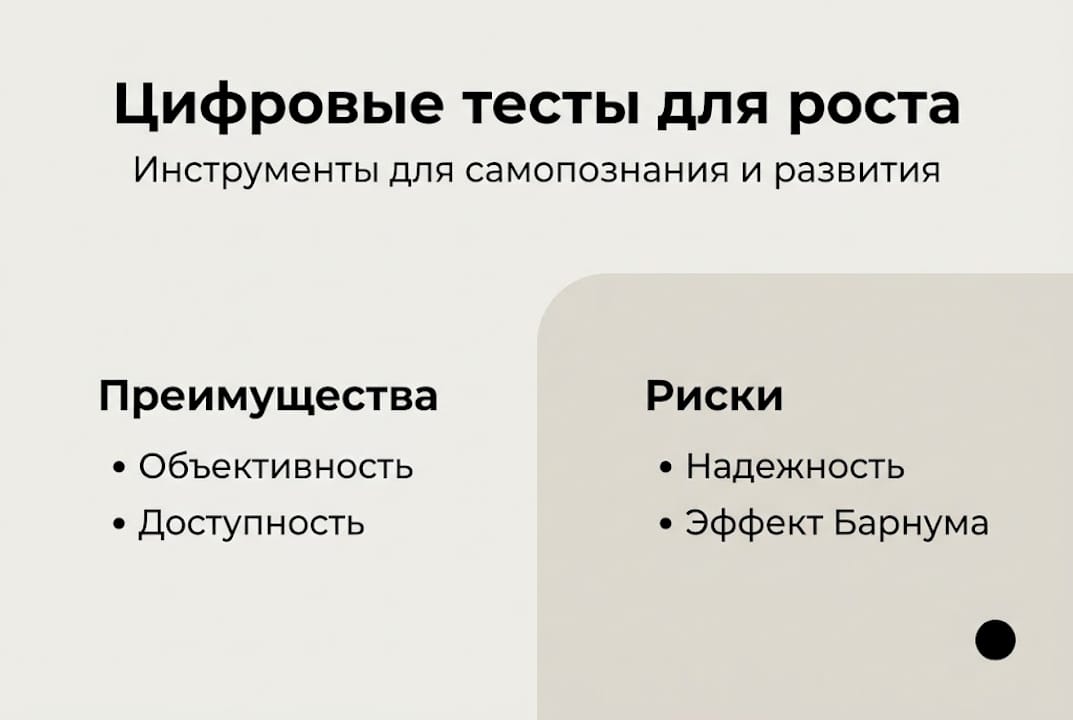 Инфографика: что нужно знать о плюсах и возможных рисках цифрового тестирования