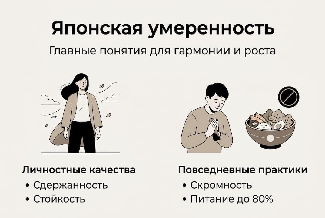 Инфографика: основные принципы модерации в японском стиле