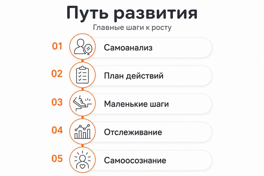 Эффективная система развития личности: шаг за шагом вверх