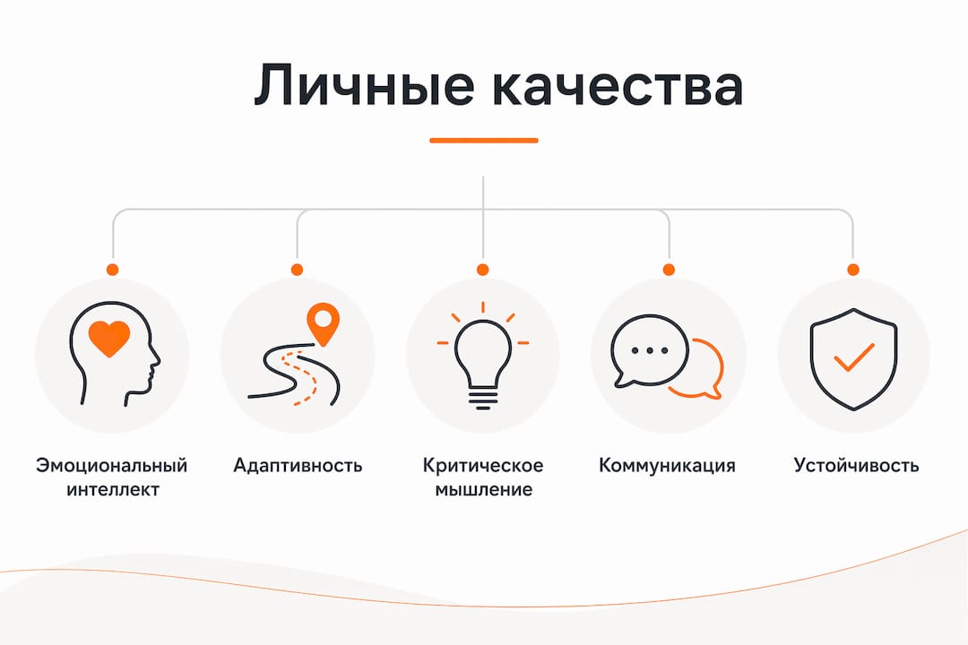 Инфографика: главные личные качества, которые будут востребованы в 2026 году