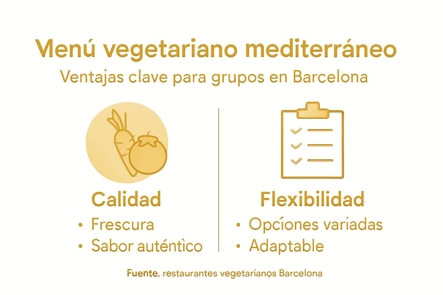 Infografía: beneficios de elegir un menú vegetariano en Barcelona