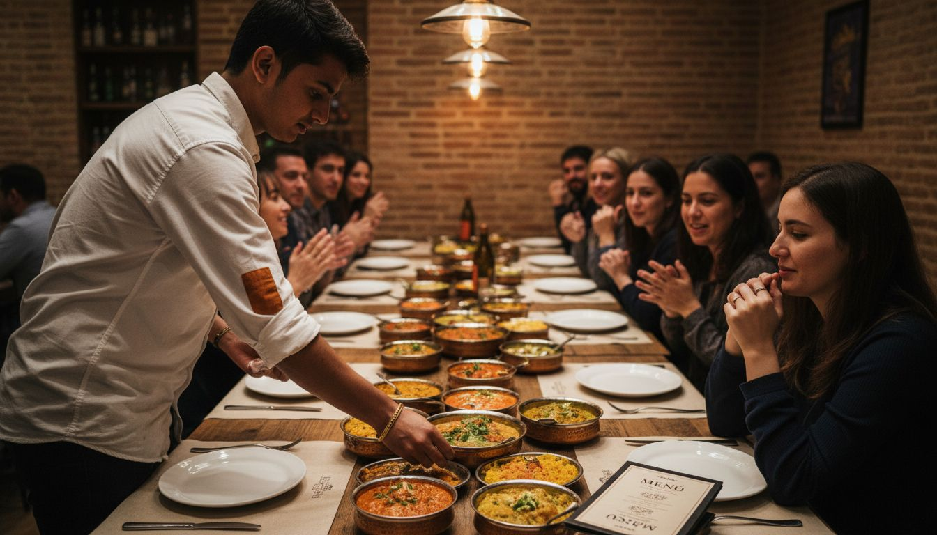 Sabores auténticos de la India, directamente en un restaurante de Barcelona