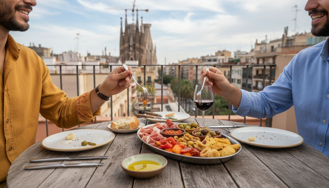 Disfruta de auténtica cocina mediterránea en nuestra terraza, a un paso de la Sagrada Familia.