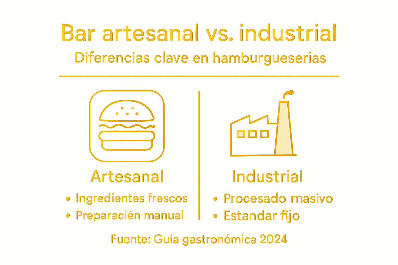Infografía: ¿En qué se diferencian las cervezas artesanales de las industriales en un bar?