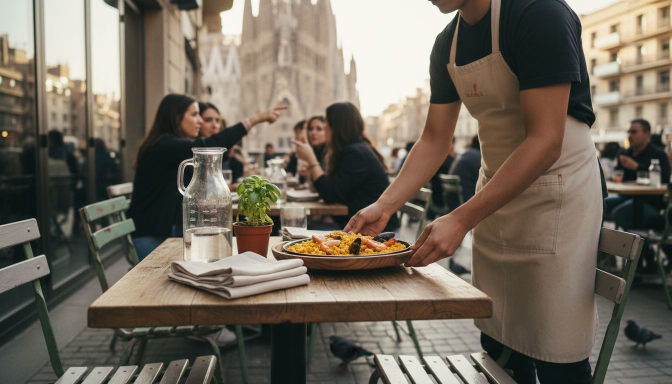Restaurante ecológico a pocos pasos de un lugar emblemático
