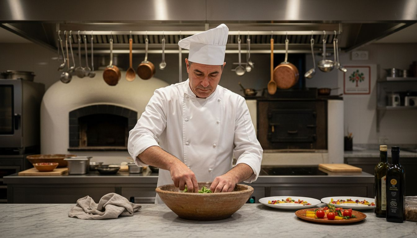 Chef que reinventa la cocina valenciana de siempre con un toque gourmet y creativo