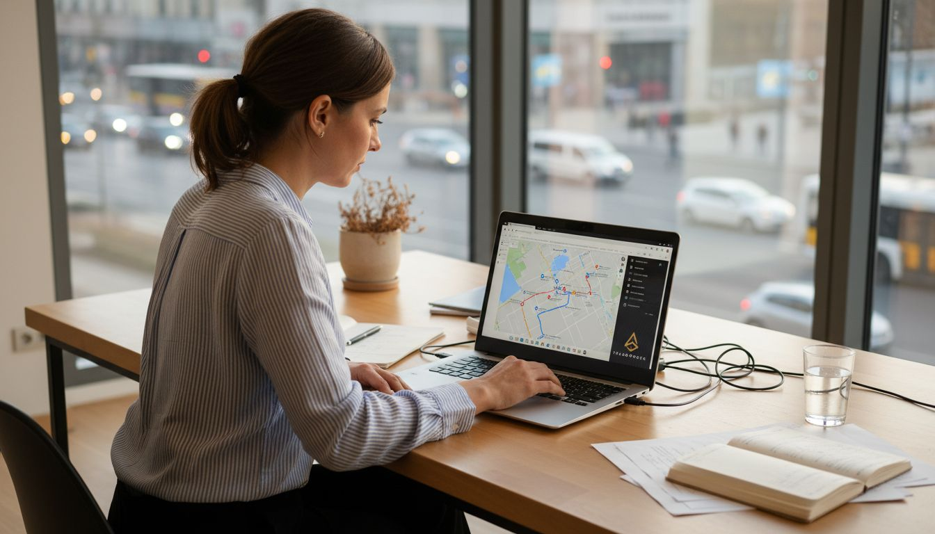 El gerente evalúa la ubicación de la nueva franquicia para asegurar que esté lo suficientemente cerca de otras zonas comerciales estratégicas.