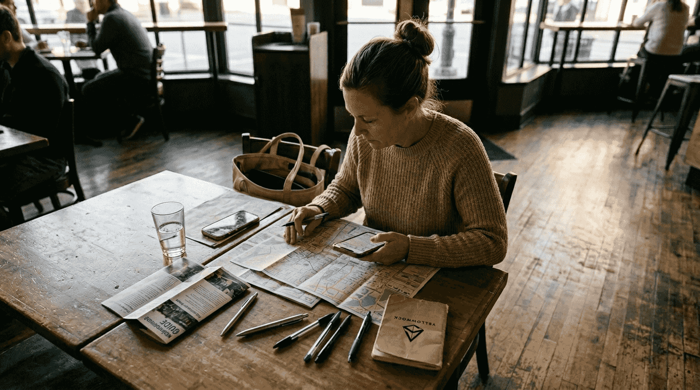 Mujer especializada en mejorar el posicionamiento de negocios locales en su área