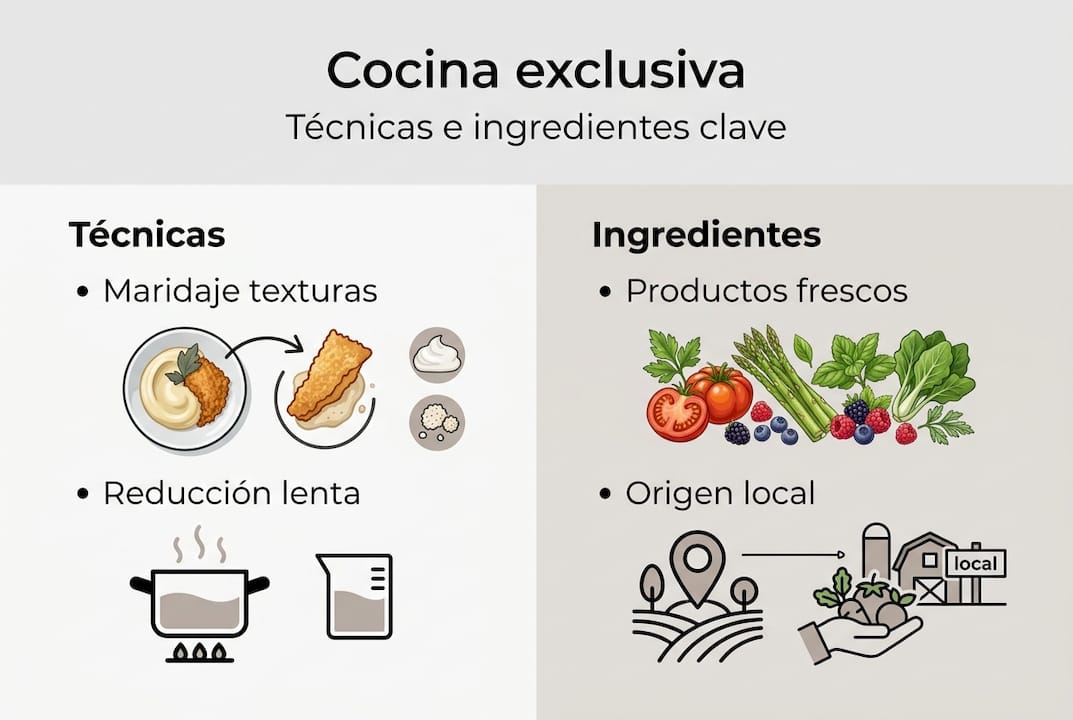 Descubre en esta infografía las técnicas más innovadoras y los ingredientes exclusivos que marcan tendencia.