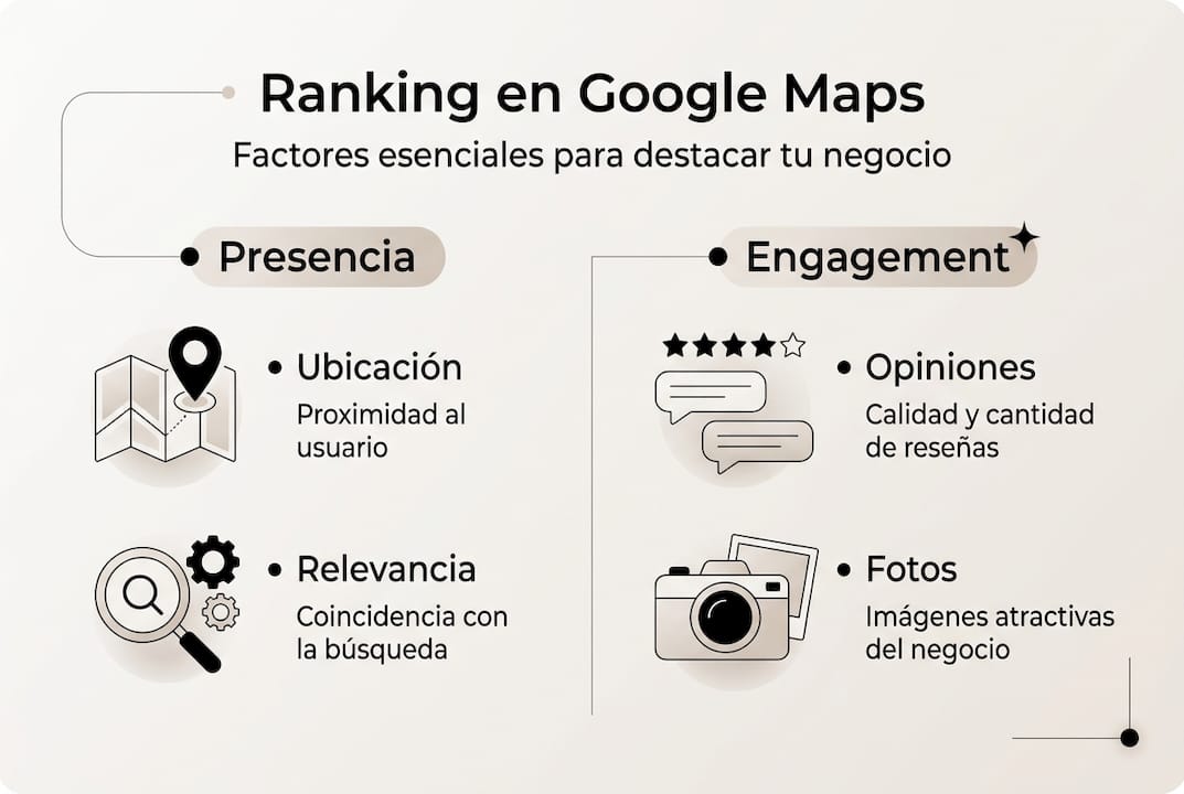 Infografía: Claves para posicionar tu negocio en Google Maps