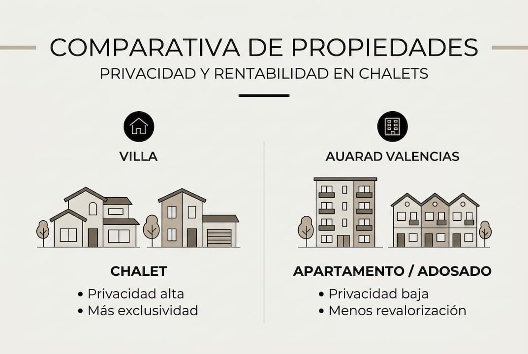 Infografía sobre las distintas formas de propiedad: una comparación detallada