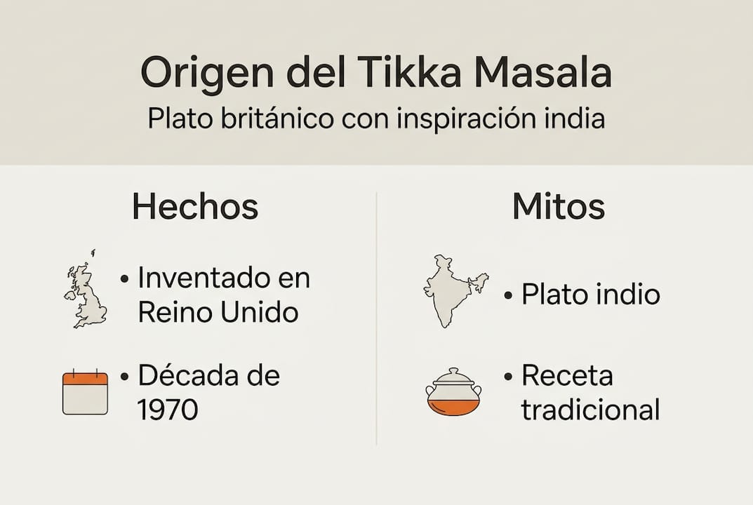 Infografía: ¿Cómo surgió el tikka masala?