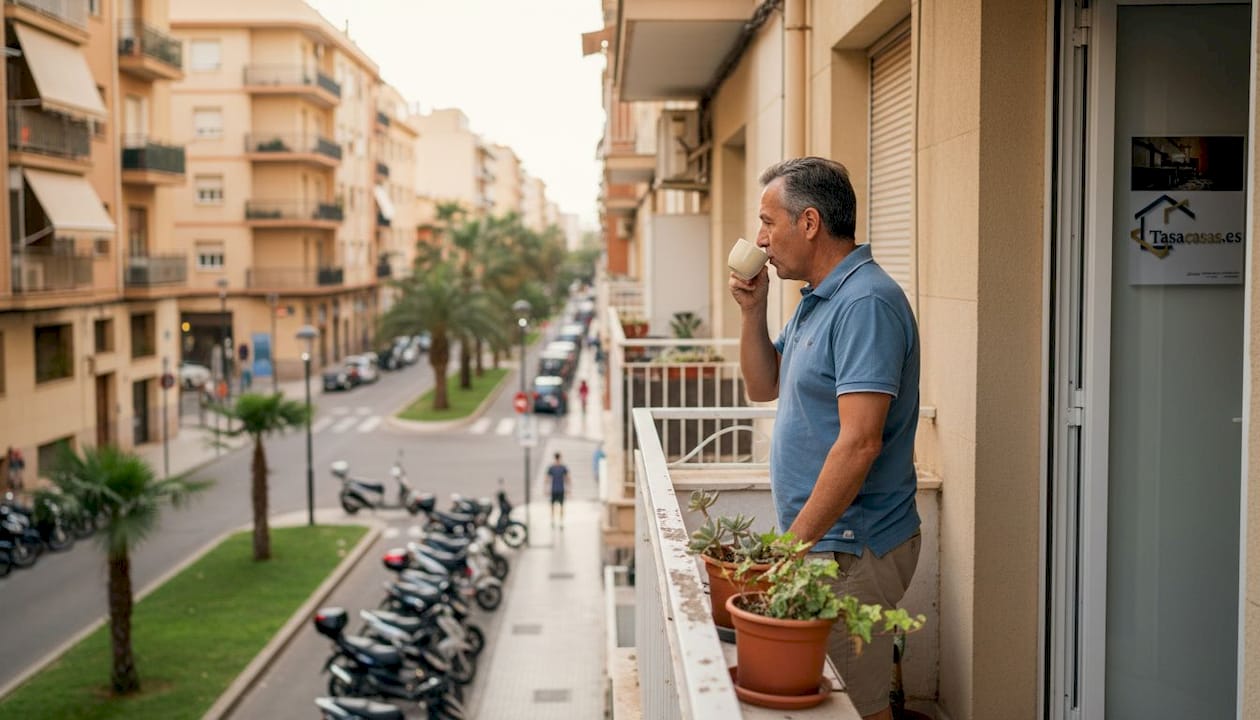 Panorámica de una zona residencial en Valencia