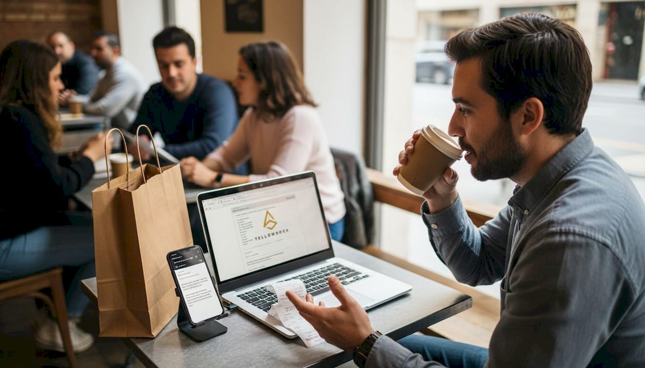 Un cliente que interactúa tanto en la web, como desde su móvil y también en la tienda física.