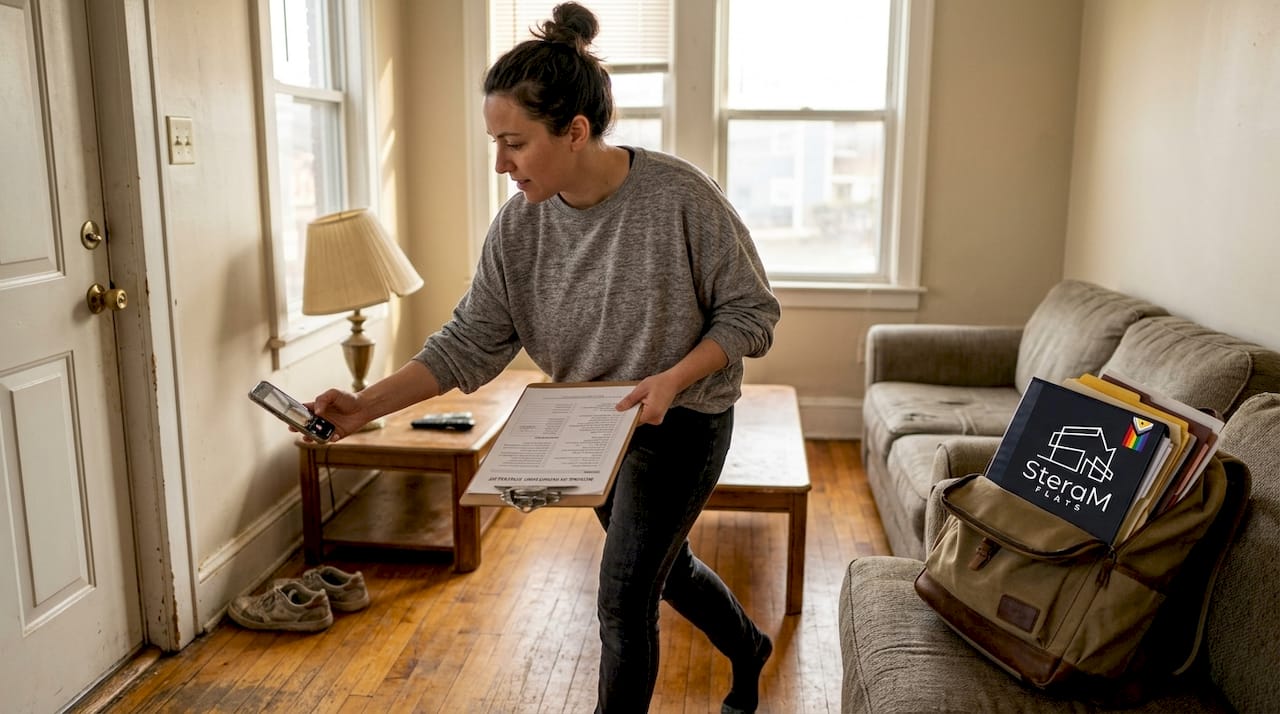 Documenting apartment condition before tenancy