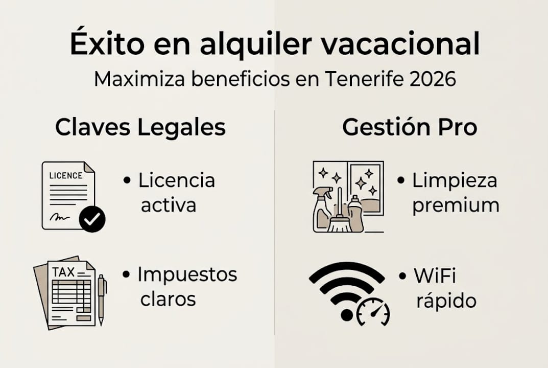 Infografía: Consejos imprescindibles para triunfar con tu alquiler vacacional