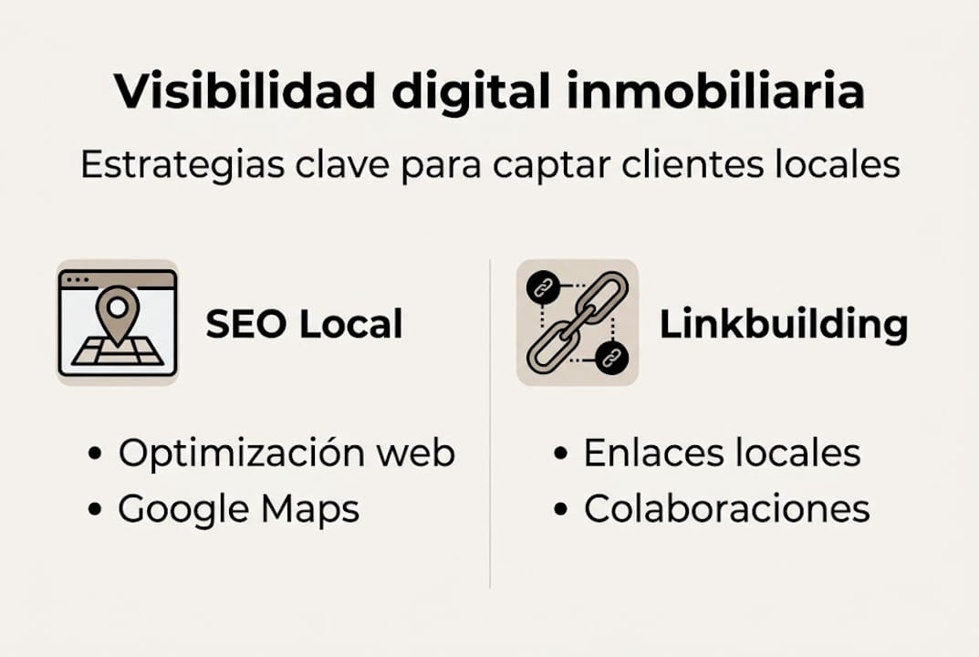 Infografía: claves para potenciar la presencia digital de tu agencia inmobiliaria