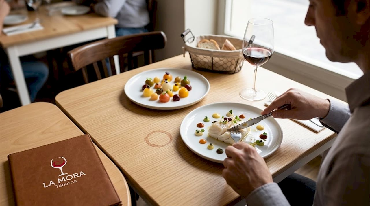 Alta cocina y arte en la presentación de platos