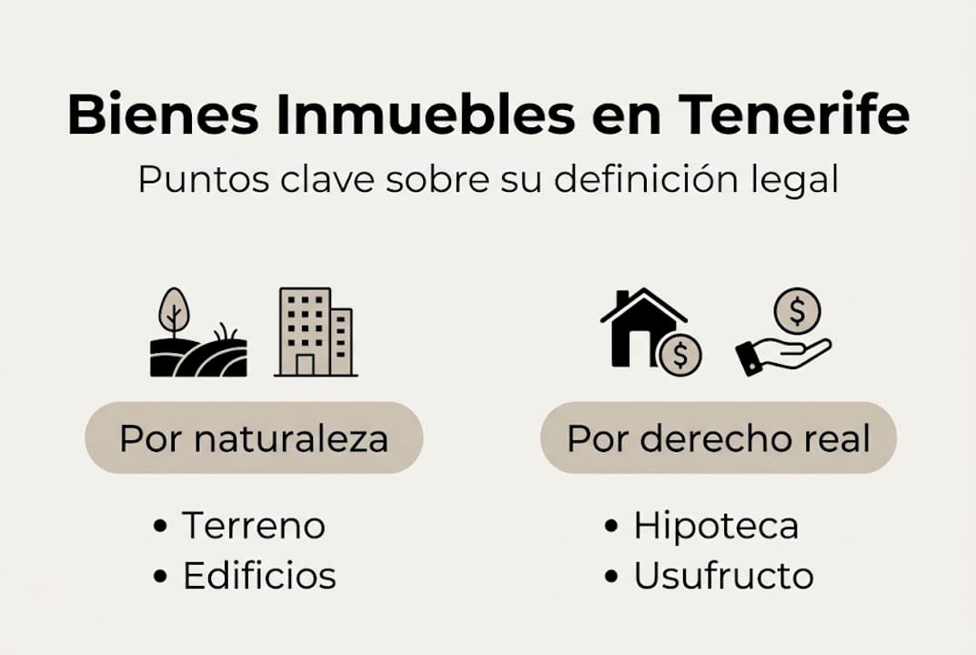 Guía visual sobre las diferentes clases de propiedades inmobiliarias en Tenerife