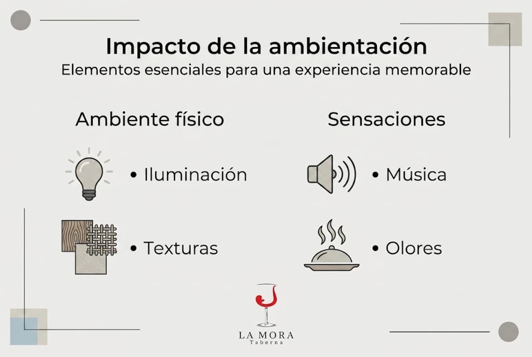 Guía visual sobre los aspectos esenciales de la ambientación