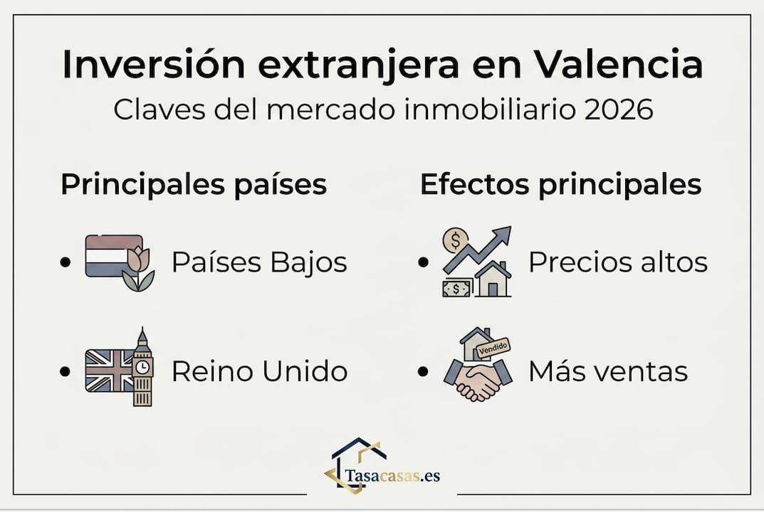 Infografía sobre el impacto de la inversión en vivienda y los principales países involucrados