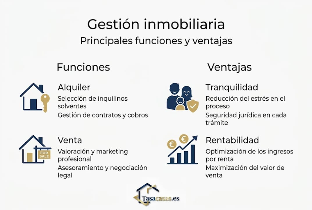 Descubre en esta infografía cómo optimizar la gestión inmobiliaria y qué beneficios aporta a tu negocio.