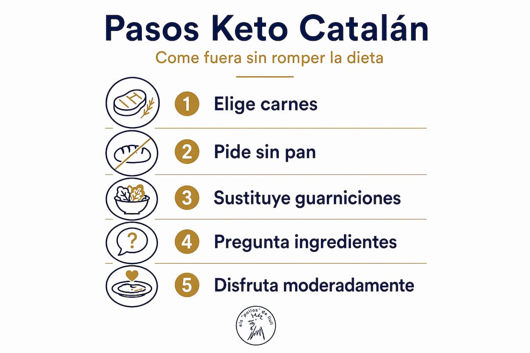 Guía visual: Cómo empezar una dieta keto en Cataluña paso a paso