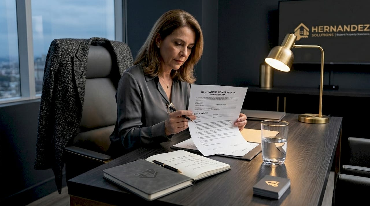 Análisis minucioso de contratos en el despacho