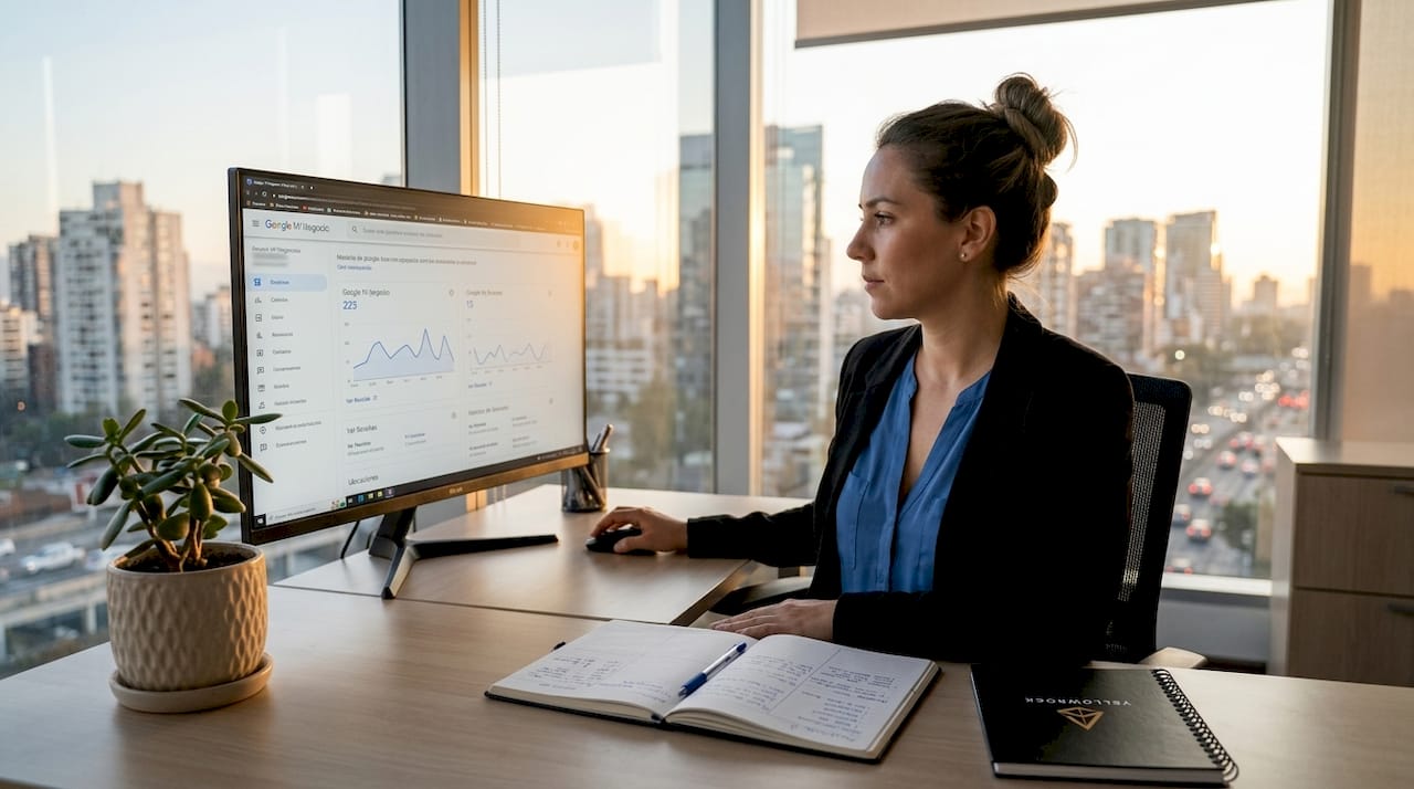 Profesional especializada en mejorar el posicionamiento local de negocios en buscadores