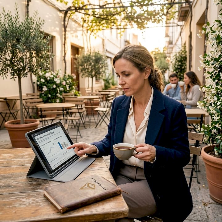 Experto analizando las diferentes estrategias de promoción digital