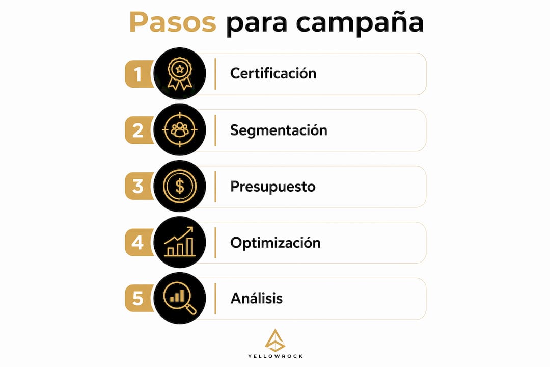 Infografía: cómo diseñar una campaña de Google Ads efectiva para clínicas