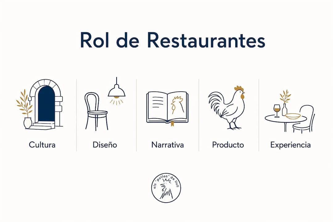 Infografía que destaca la importancia de los restaurantes en la experiencia turística