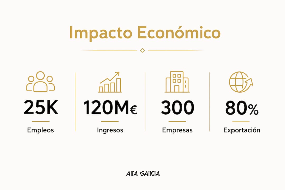 Infografía que destaca cómo el puerto de Barcelona impulsa la economía local