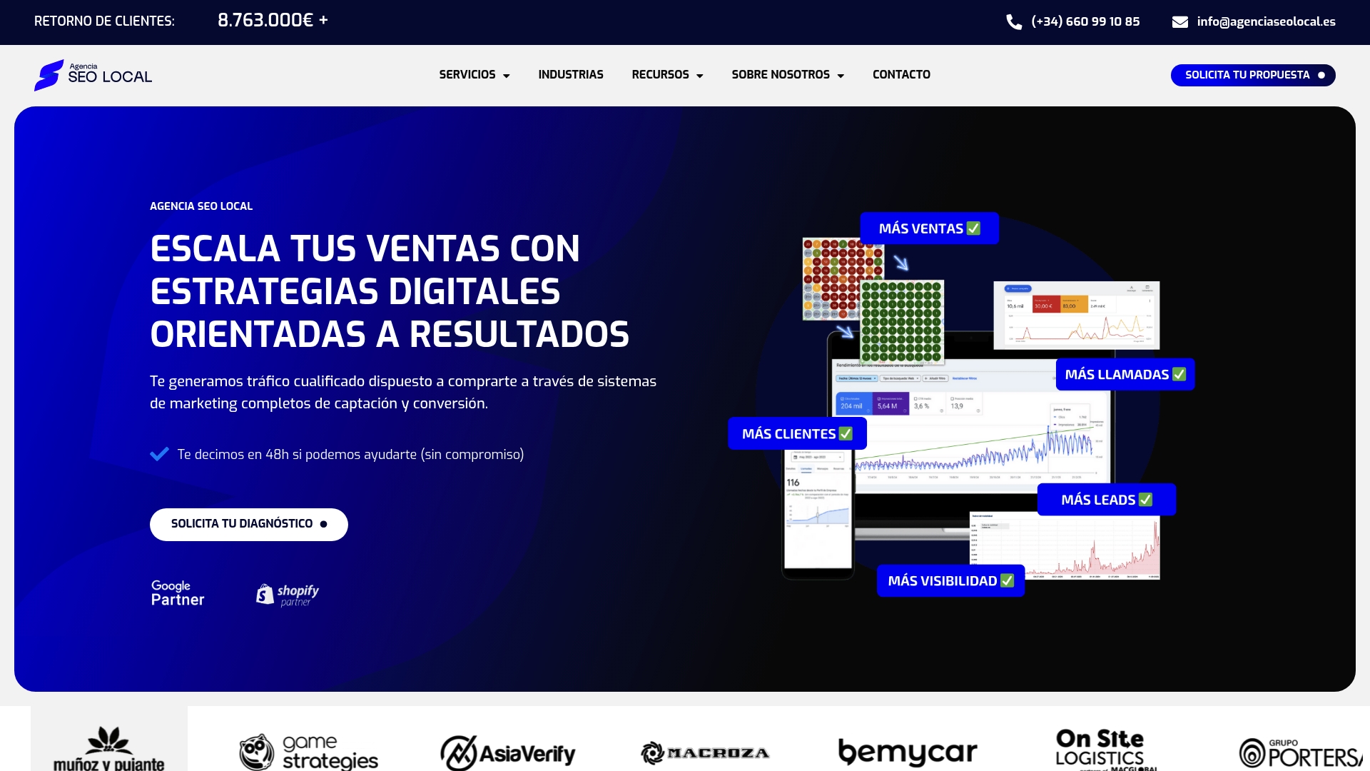 https://agenciaseolocal.es