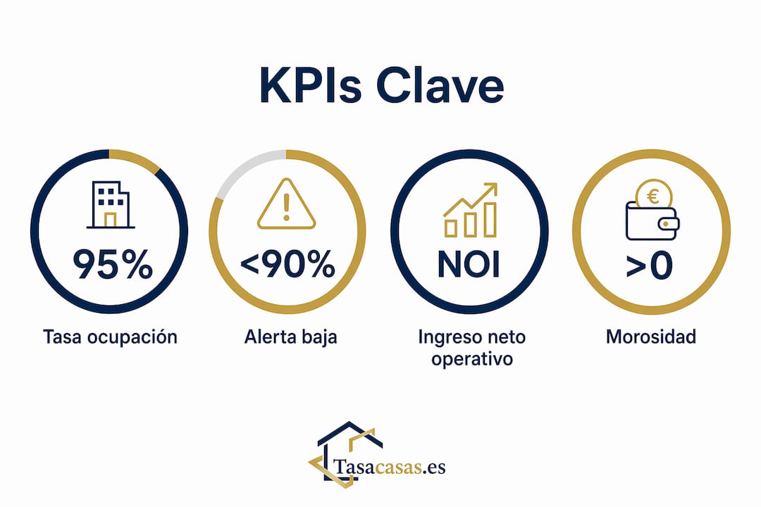 Infografía con los indicadores clave más relevantes para una gestión eficaz